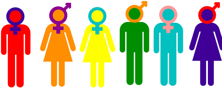 Diversity Of Gender Clipart (720x480), Png Download