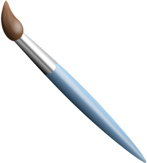 Free Clipart - Artist& - Paint Brush Clipart Transparent Background - Png Download (800x800), Png Download