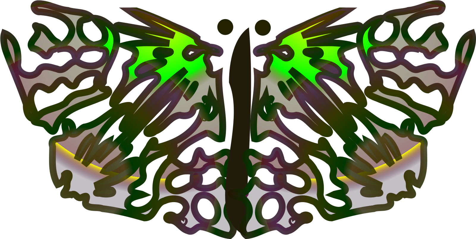 Butterflies Clipart (1600x1600), Png Download