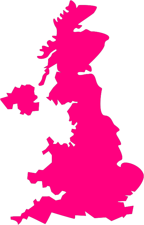 United Kingdom Map Png Clipart (1600x1600), Png Download