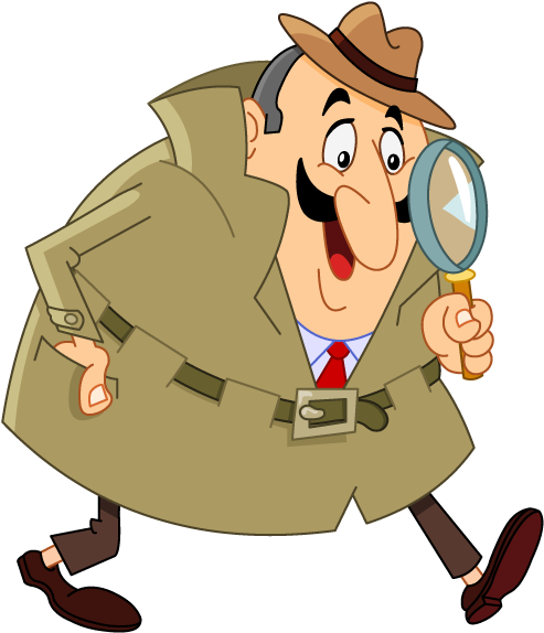 Detektiv Clipart - Png Download (570x621), Png Download