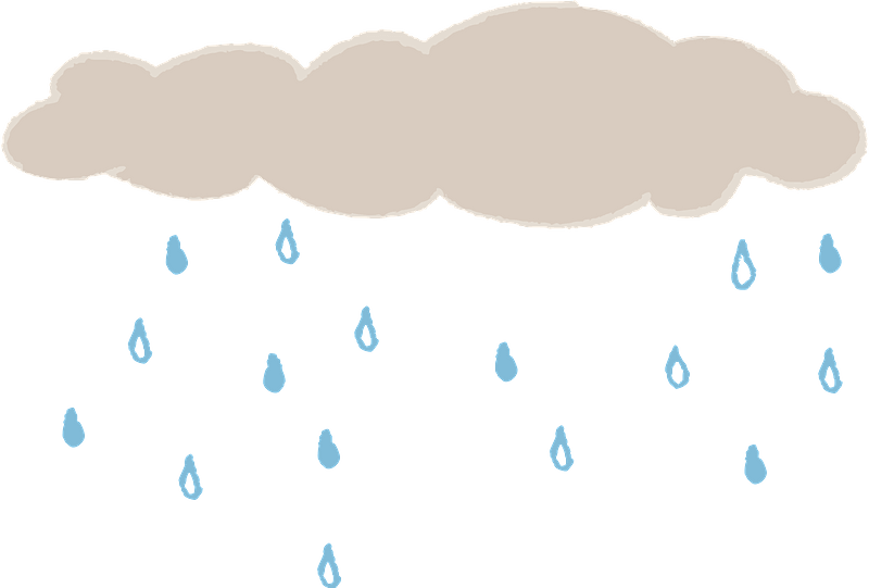 Rain Clouds Clipart - Illustration - Png Download (800x541), Png Download
