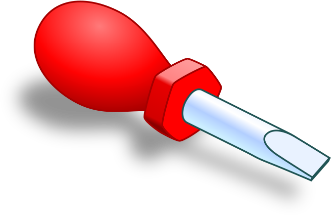 Screwdriver - Stubby Screwdriver Clipart - Png Download (800x566), Png Download