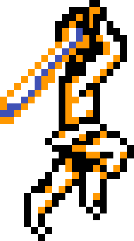 Pixel Art Luke Skywalker Clipart (1200x1200), Png Download