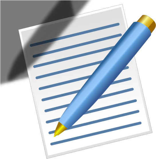 Pen And Paper Png Icons - Notebook And Pen Clipart Png Transparent Png (600x600), Png Download