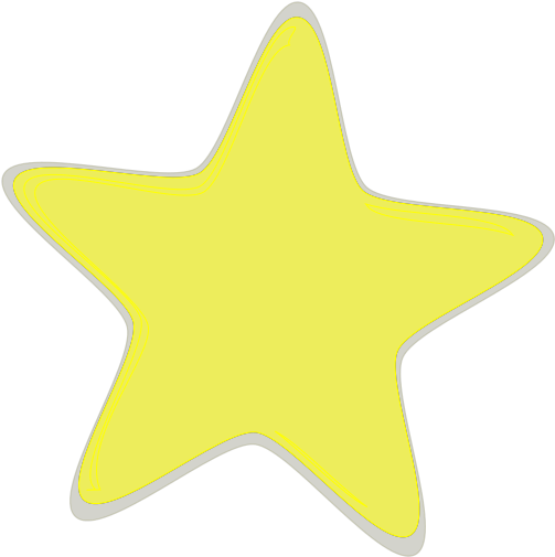 Yellow Star Svg Clip Arts - Yellow Rating Star Vector - Png Download (1024x1024), Png Download
