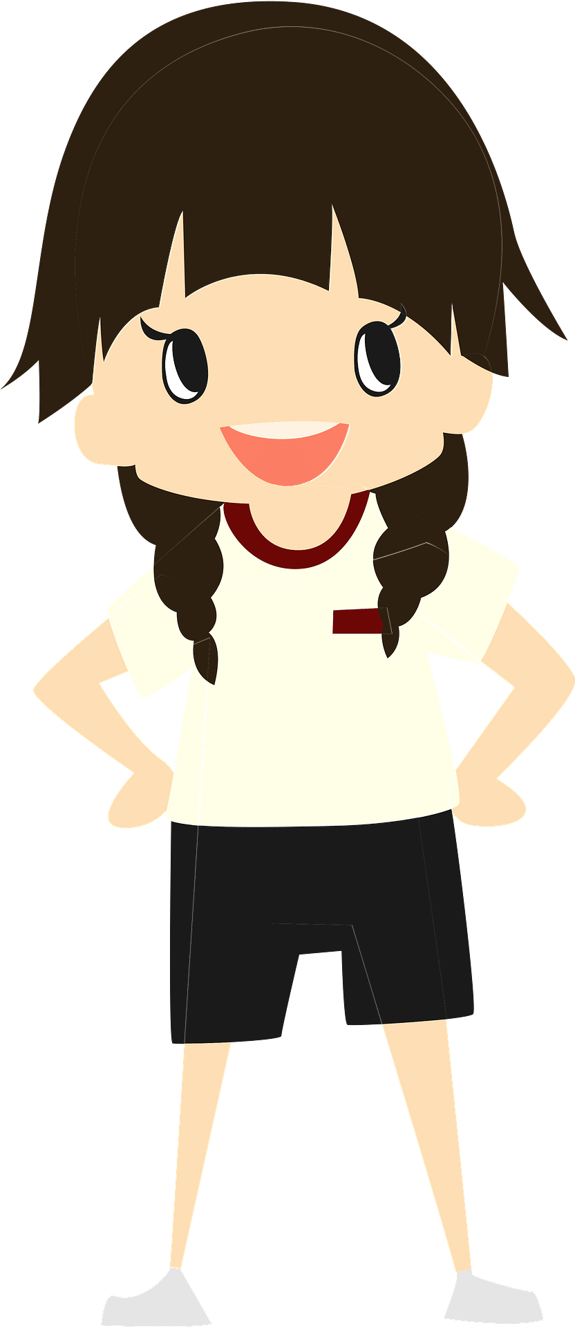 Cartoon Clipart (832x1920), Png Download