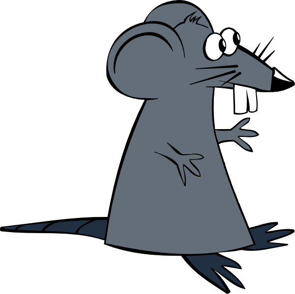 Ratita Come Queso Dibujo Clipart (600x599), Png Download