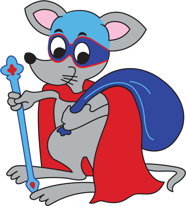 Hydro The Water Saving Rat - Cartoon Clipart (900x950), Png Download