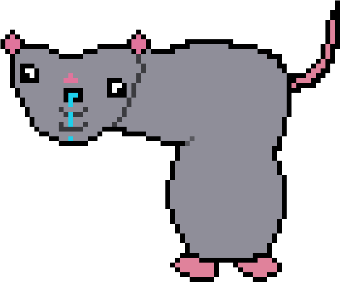 Perler Beads Patterns Cute Clipart (840x720), Png Download