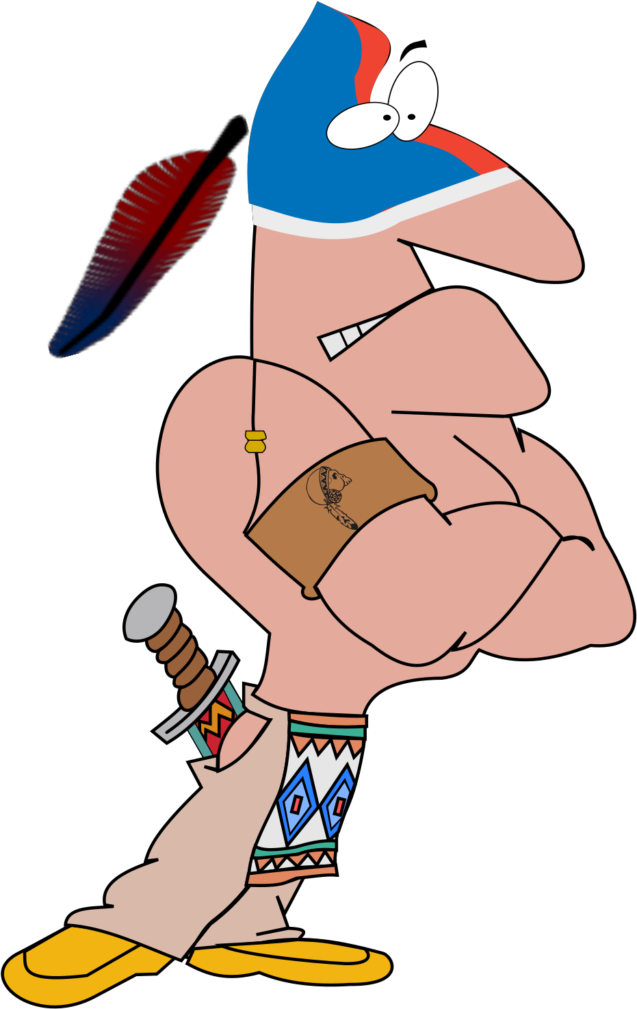 Cartoon Indians Clipart (1600x1600), Png Download