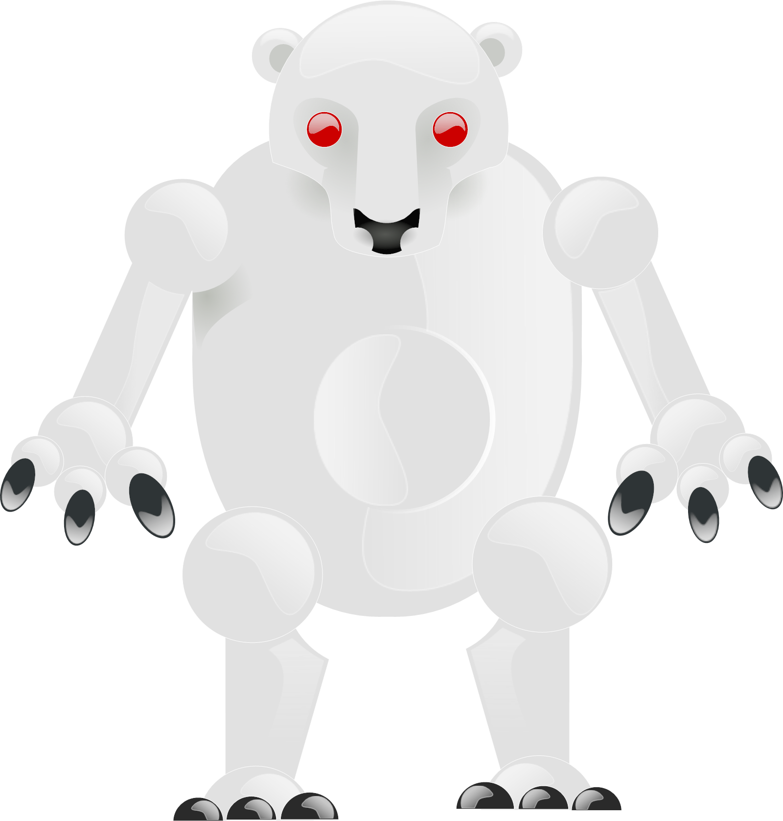 Transparent Blue Bear Clipart - Png Download (1600x1677), Png Download