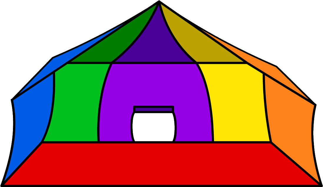 Circus Club Penguin Wiki - Club Penguin Tent Igloo Clipart (1115x651), Png Download