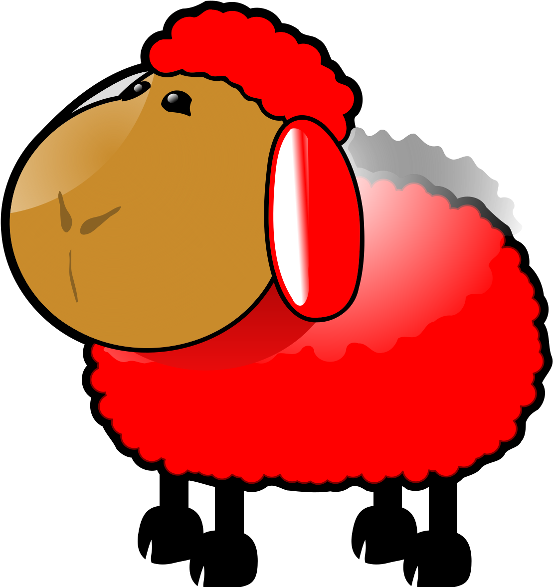 Baba Black Sheep Png Clipart (1600x1600), Png Download