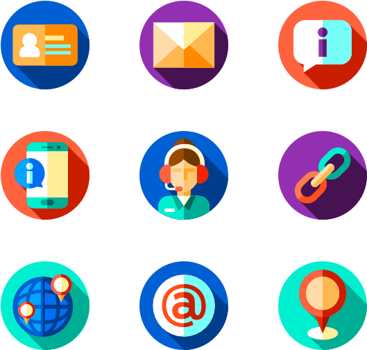 Envelope Icons Free Vector - Personal Information Flat Icon Clipart (600x564), Png Download