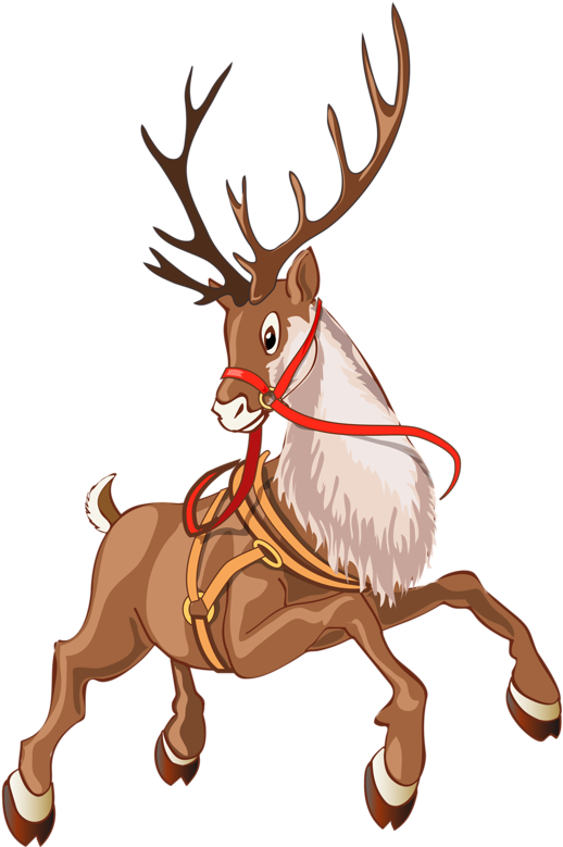 Firewood Clipart Clip Art - Santa Claus With Sleigh Png Transparent Png (546x800), Png Download