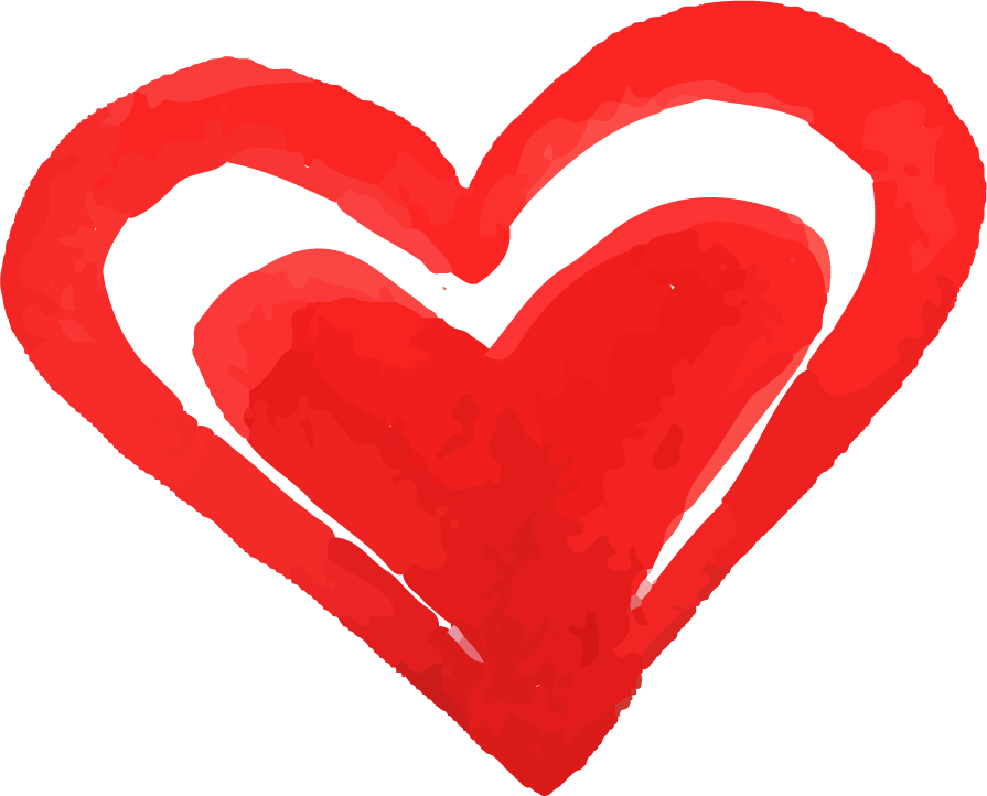 Heart Clipart (895x722), Png Download