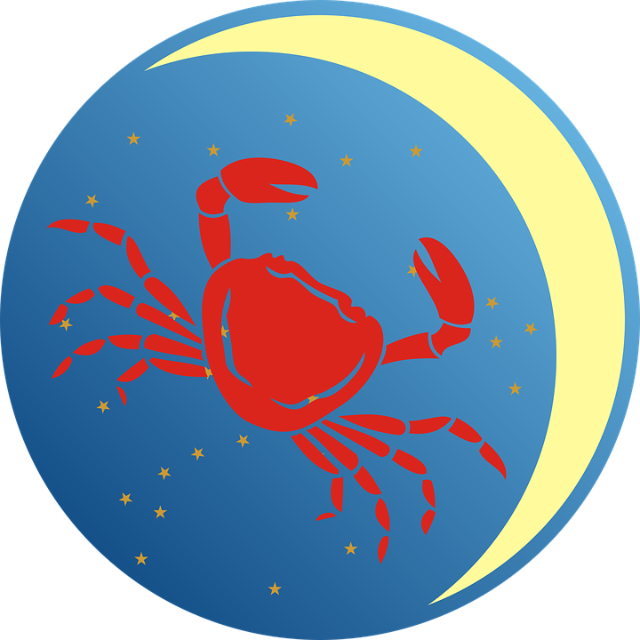 Cancer Area - Cancer Crab Symbol Clipart (720x720), Png Download