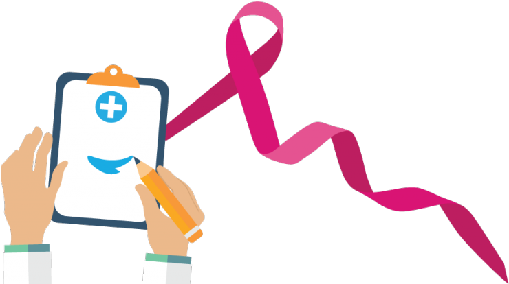 Breath Program Breast Cancer Clipart (1024x423), Png Download