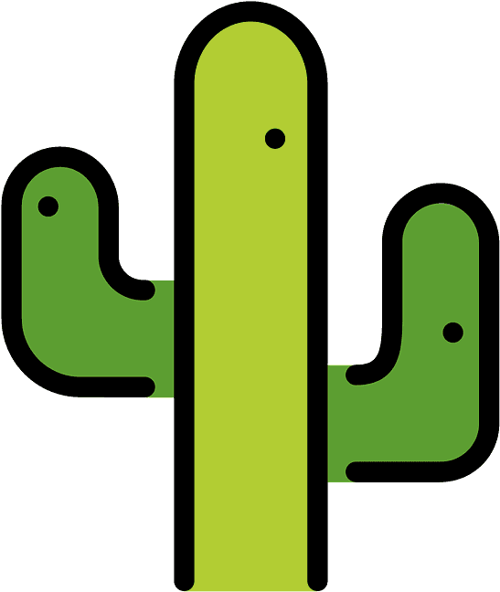 Kaktus Clipart - Cactus - Png Download (800x800), Png Download