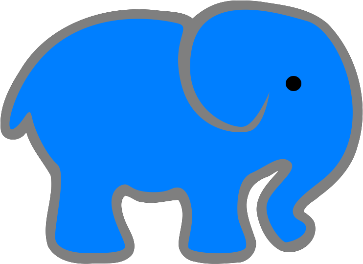 Indian Elephant Clipart (1600x1600), Png Download