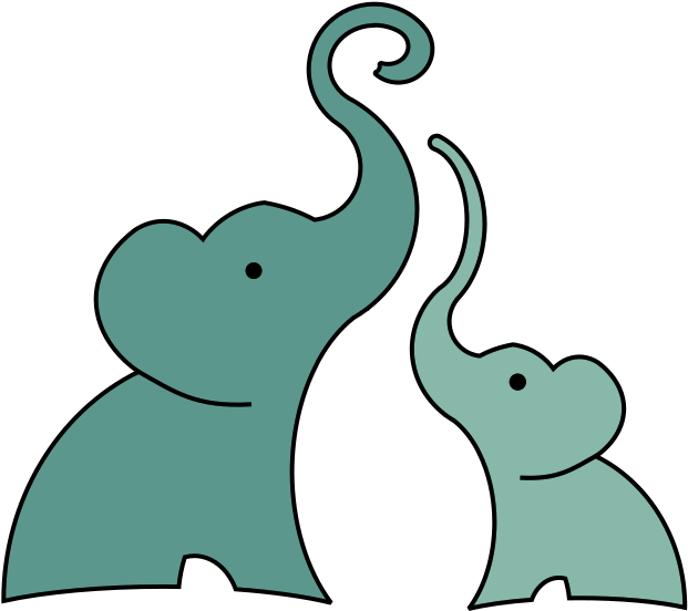 Elephants Clipart Eye - Indian Elephant - Png Download (674x610), Png Download