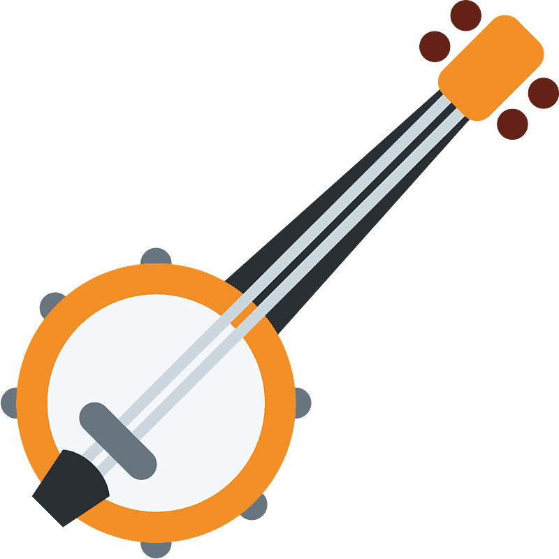 Banjo Clipart - Violin - Png Download (800x800), Png Download