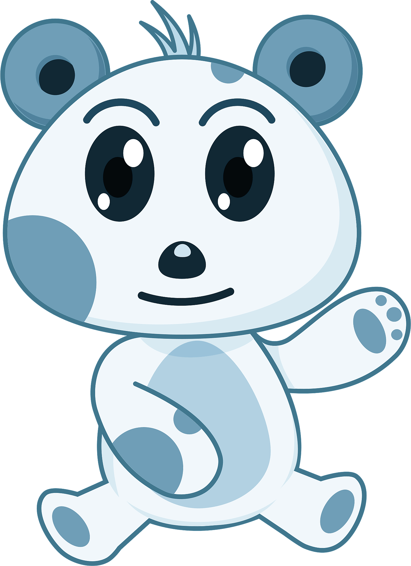 Cartoon Clipart (1396x1920), Png Download