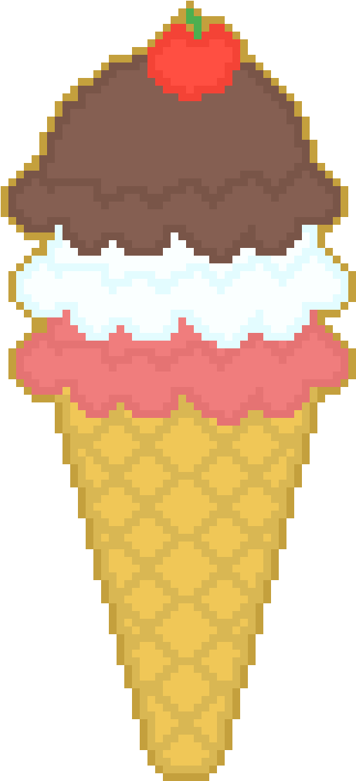Triple Decker Ice Cream Clipart (1100x1111), Png Download
