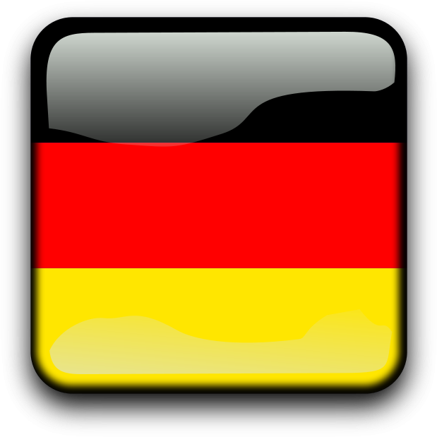 Germ Clip Art Download - German Flag Button Png Transparent Png (800x800), Png Download