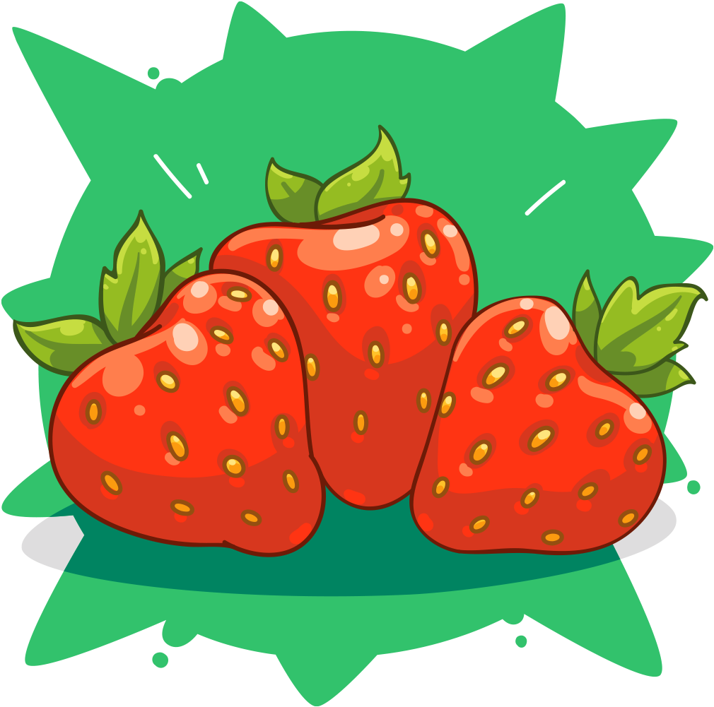 Strawberry Clipart (1024x1024), Png Download