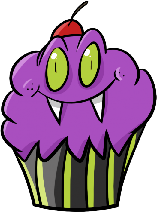 Halloween Cupcakes Clipart - Png Download (600x737), Png Download