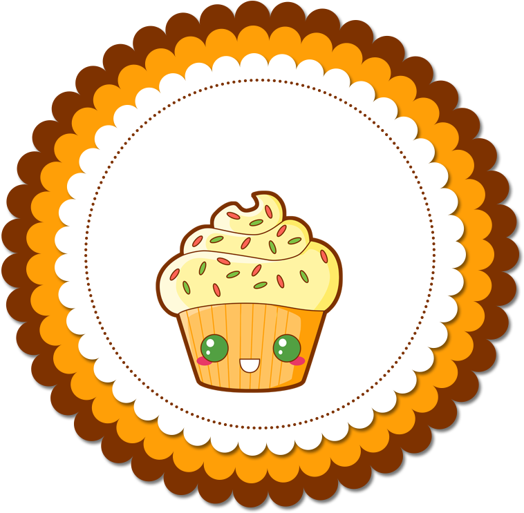 Cupcakes Clipart Gourmet Cupcake - Logo Marca Bolos Da Duda - Png Download (800x800), Png Download
