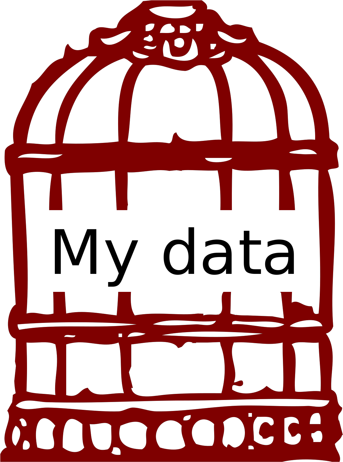 Parrot In Cage Png Clipart (1600x1600), Png Download