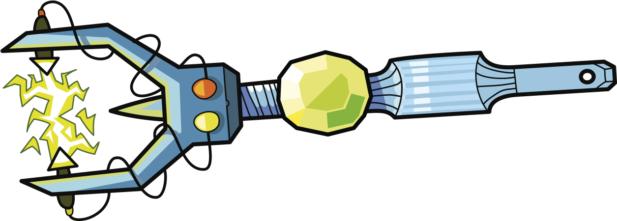 Staff Of Storms Clipart (1254x472), Png Download