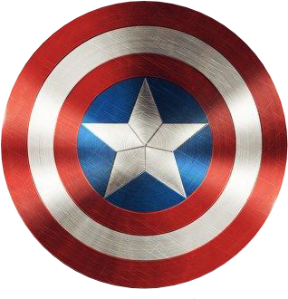Sticker - Avengers - Captain America Clipart (576x1024), Png Download
