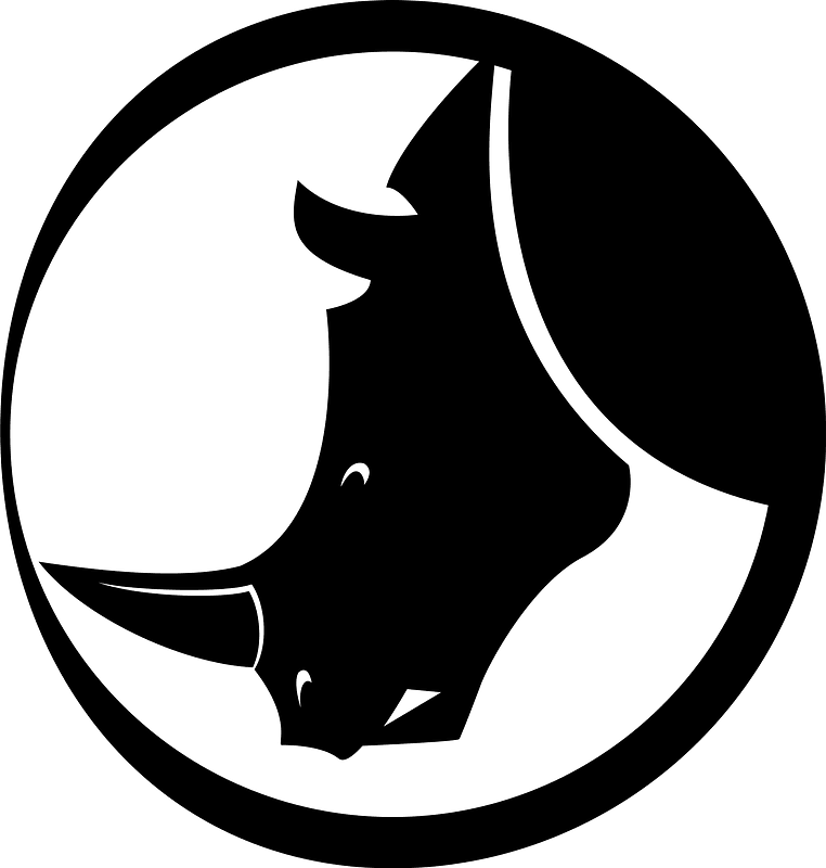 Rhyno Logo Clipart - Rhino Vector - Png Download (762x800), Png Download