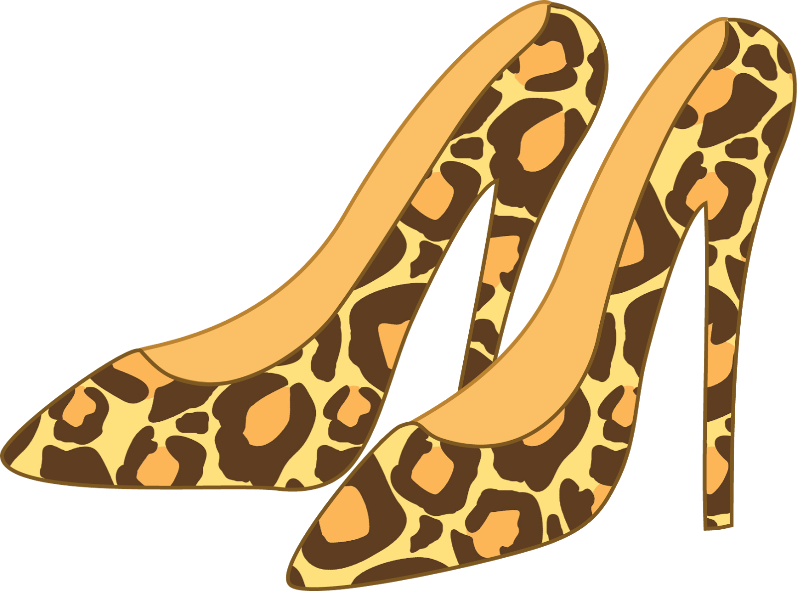 Leopard Boutique Clipart - Boutique Shoes Png Clipart Transparent Png (1600x1187), Png Download