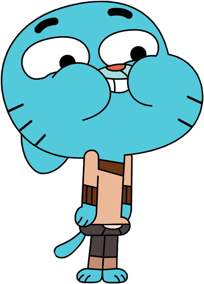 Amazing World Of Gumball Clipart (695x967), Png Download