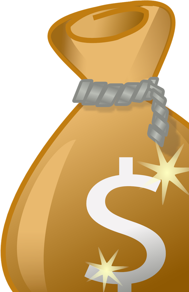 Money Bag Clip Art - Png Download (1024x1024), Png Download