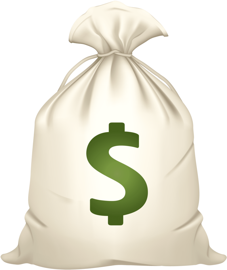 Money Clipart, Free Printable Stickers, Paper Goods, - Money Bag - Png Download (789x937), Png Download
