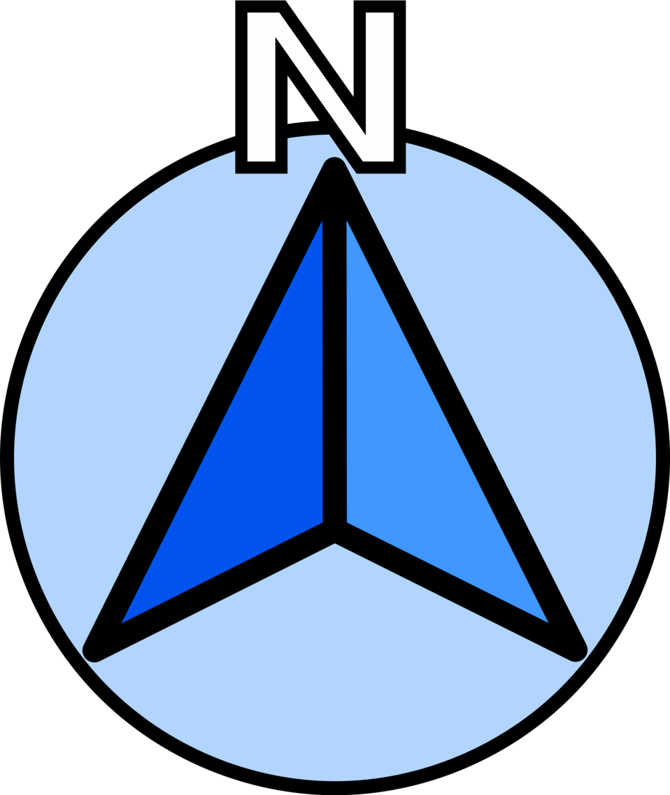 North Clipart - Png Download (958x1137), Png Download