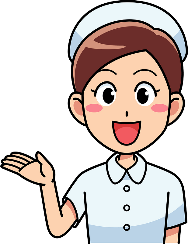 Woman Nurse Guide Clipart - Cartoon Nurse Png Transparent Png (618x800), Png Download
