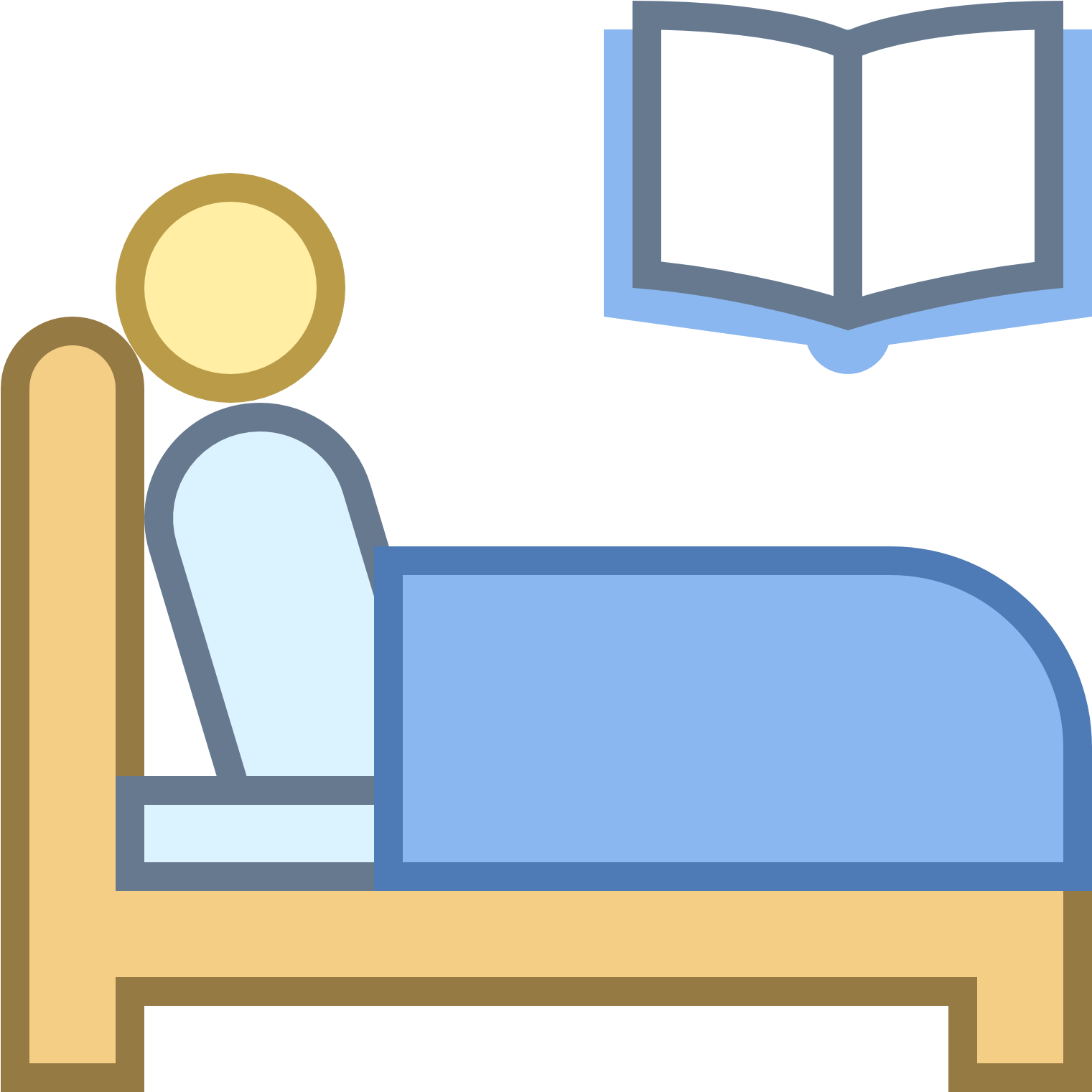 Sleeping Icon Clipart (1600x1600), Png Download