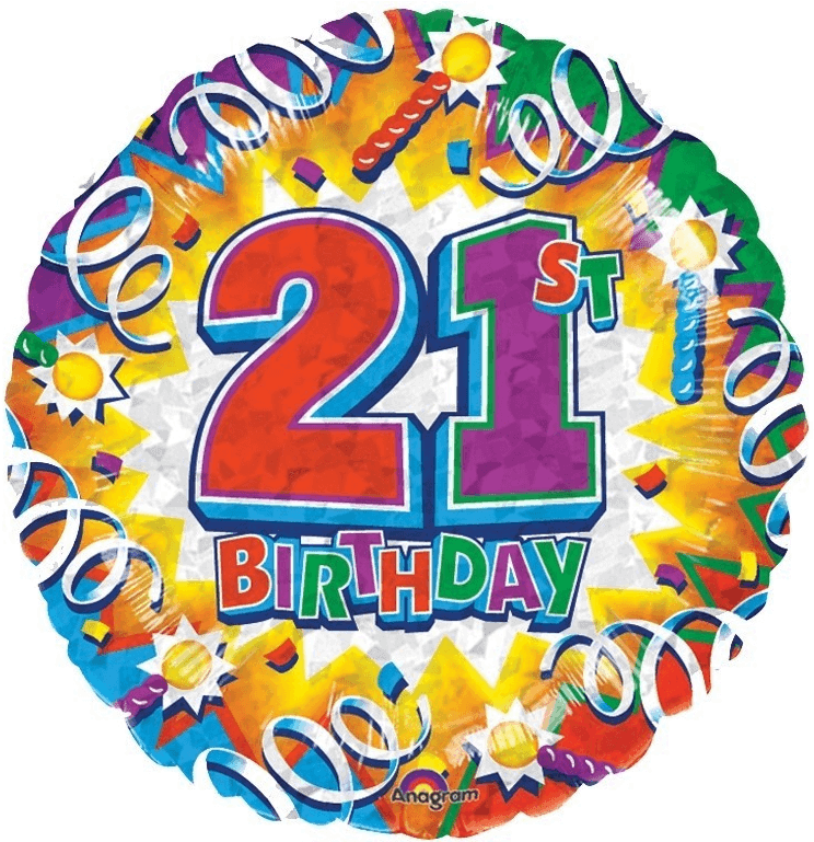 Happy 30th Birthday Balloon Clipart (768x768), Png Download