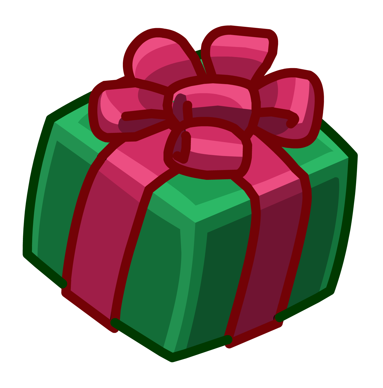 Clipart Present Holiday Gift - Christmas Presents Background Drawing - Png Download (1487x1504), Png Download