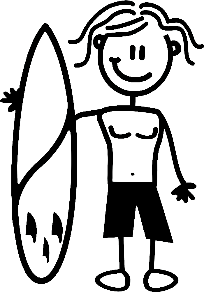 Mother Cooking - My Family Stickers Boy Clipart (837x1148), Png Download