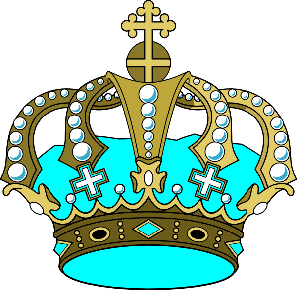 Clipart Crown Mardi Gras - Png Download (600x585), Png Download