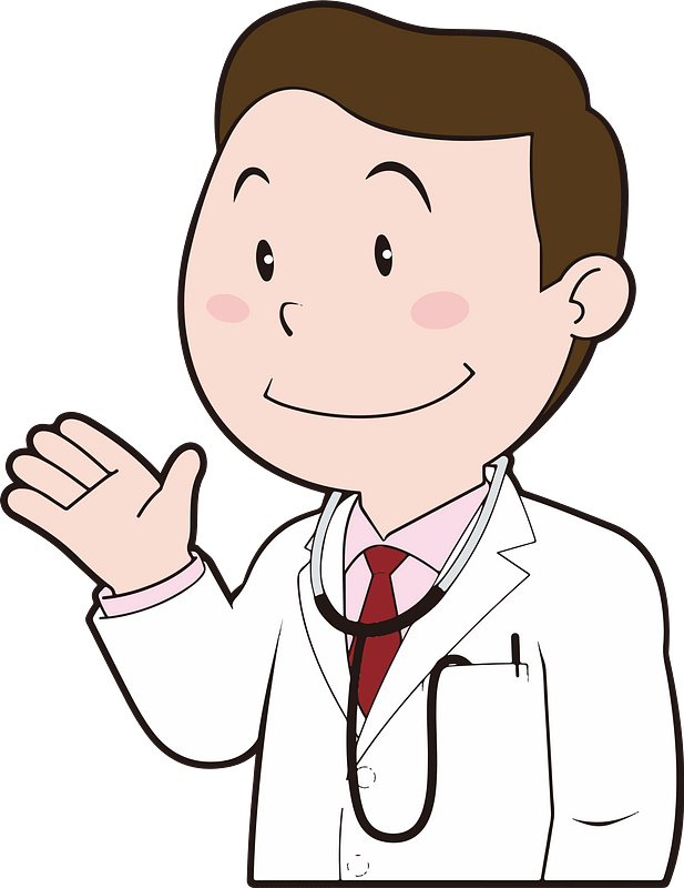 Medical Doctor Man Clipart - News Reporter Clipart - Png Download (617x800), Png Download