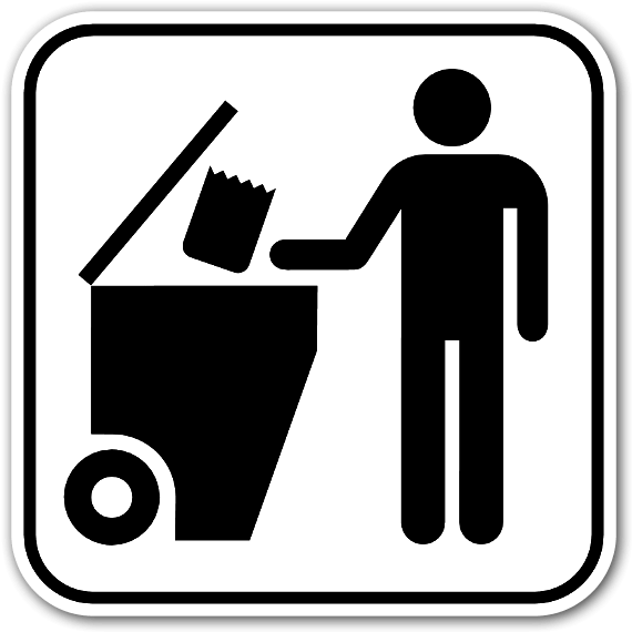 Boy Picking Up Trash Vector Can Stock Photo - Waste Clipart - Png Download (600x600), Png Download